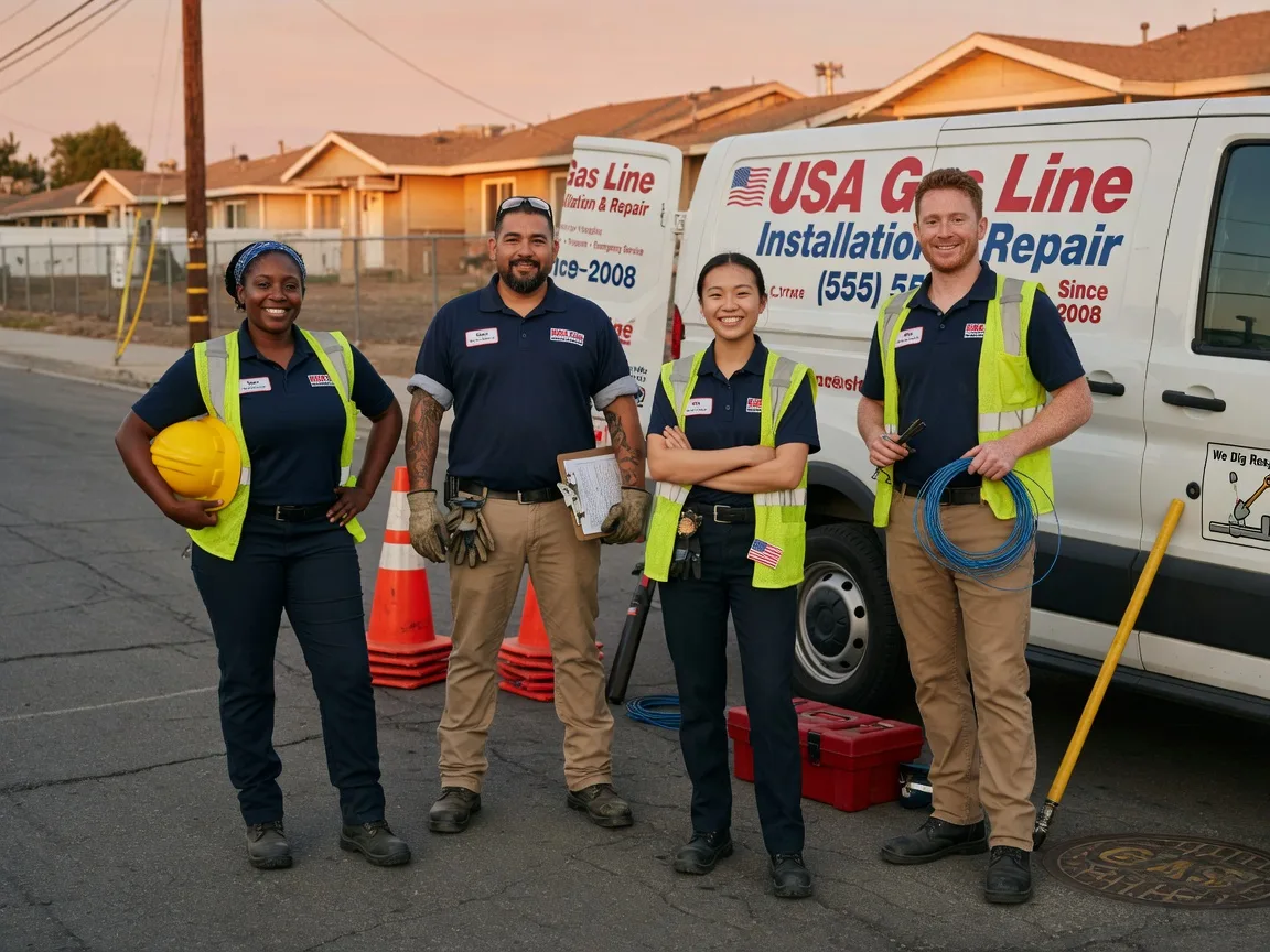 Gas Line Installation company in Enterprise, KS